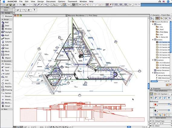 ArchiCAD-virtual-trace