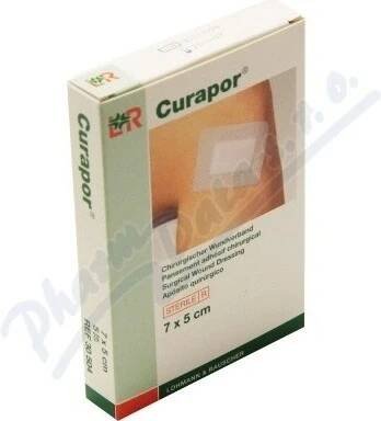 Curapor chirurgická sterilní 7 x 5 cm 5 ks