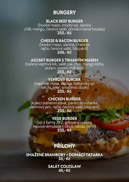 Burger víkend Na kraji lesa | Na kraji lesa | Penzion a Restaurace | Valašské Meziříčí
