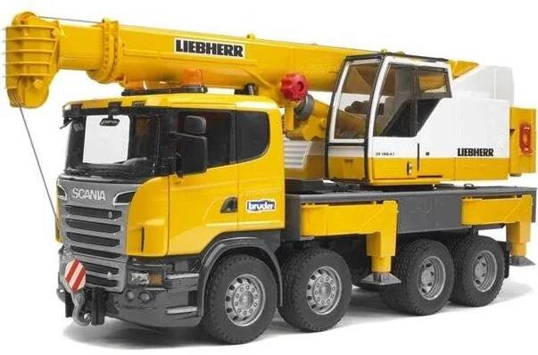 Bruder 03570 Scania autojeřáb Liebherr