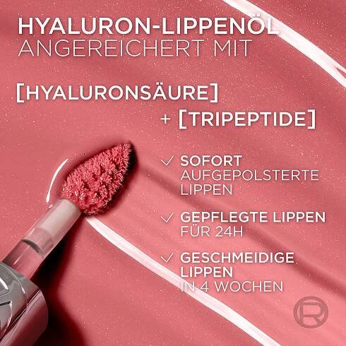 Bild: L'ORÉAL PARIS Plump Ambition Hyaluron Lip Oil Cristal Clear