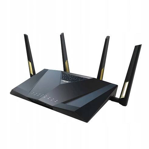 ASUS RT-AX88U Pro bezdrátový router Gigabit Ethernet Dvoupásmový (2,4 GHz / 5 GHz) Černá (90IG0820-MO3A00)