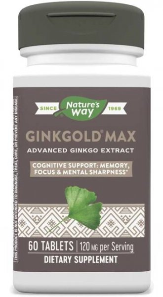 Natures Way - Ginkgold Max 120 mg Once Daily