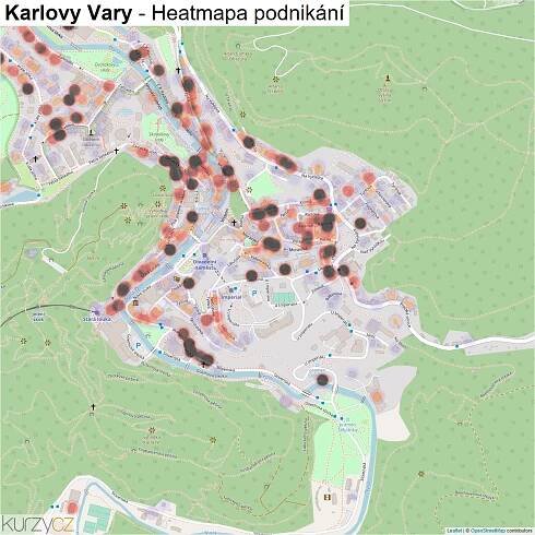 Karlovy Vary - mapy | Kurzy.cz
