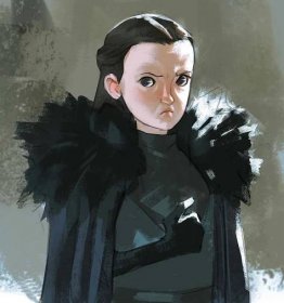 Artist Creates Unique Character Arts From Game Of Thrones – Lyanna Mormont Illustration By Ramón Nuñez