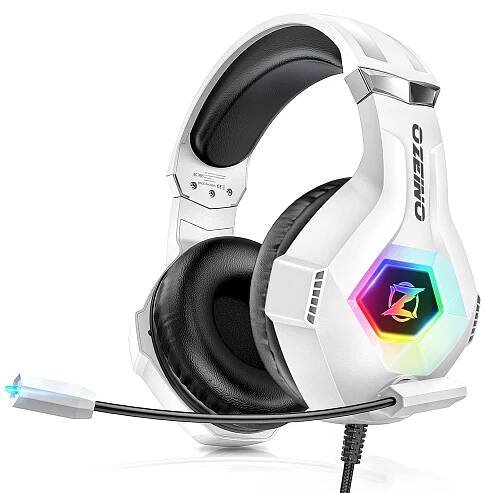 Sluchátka přes uši OZEINO PS4 PS5 PC