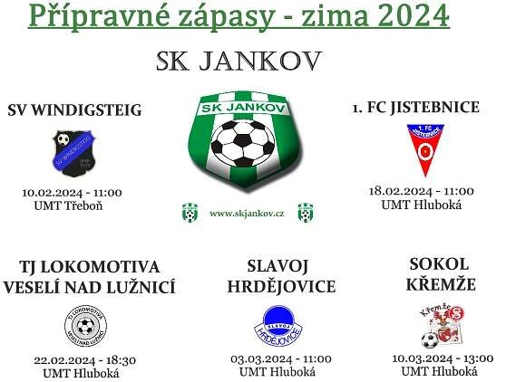 Zimní příprava 2024 – SK Jankov