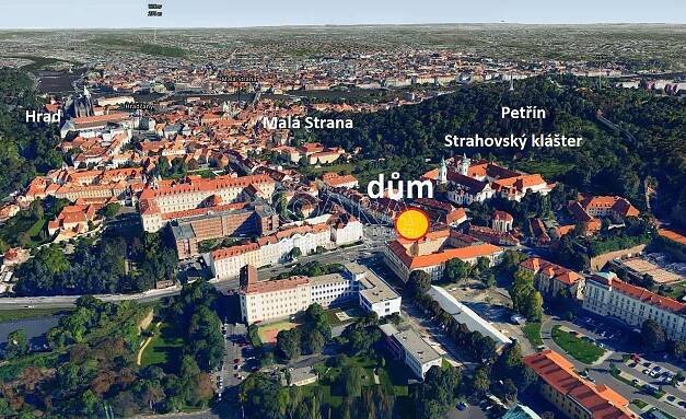 Pronájem Dům, Pohořelec, Praha 1 - Hradčany