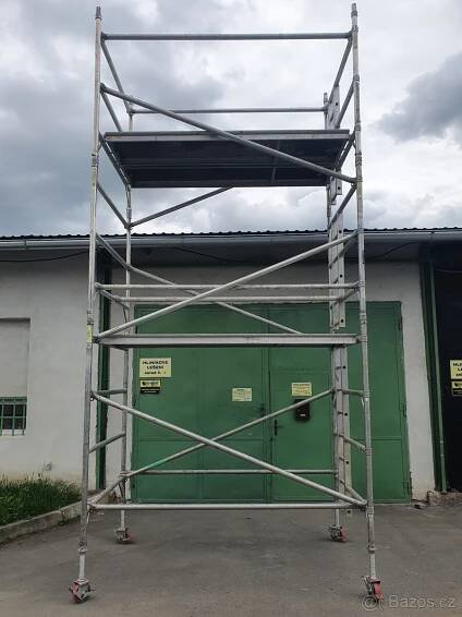 Pojízdné hliníkové lešení Boss PV 6,2m