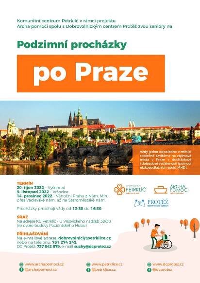 – Podzimní procházky po Praze pro seniory – KOMUNITNÍ PLÁNOVÁNÍ V PRAZE 5