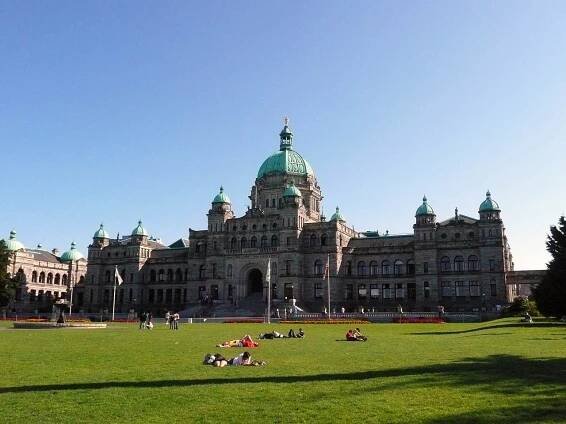 Victoria: hlavní město Britské Kolumbie v Kanadě
