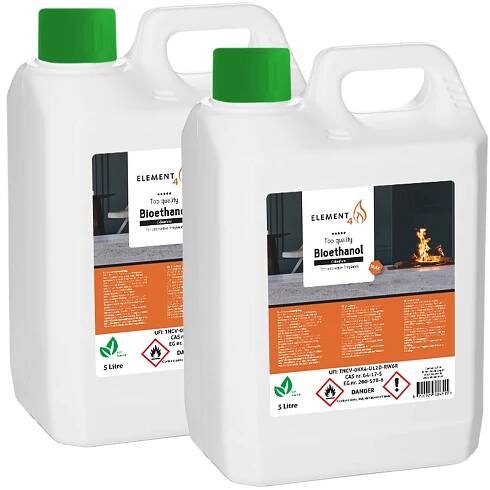 Element4 Bio etanol najvyššej kvality 10 litrov