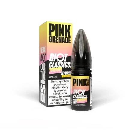 e liquid Riot Salt Hybrid Pink Grenade