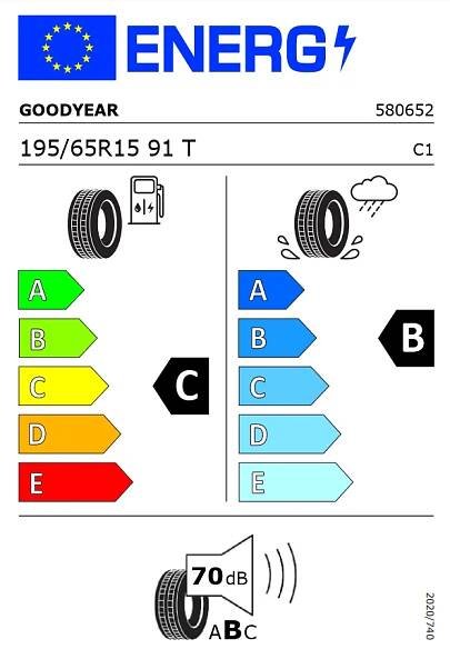 NejlevnejsiPNEU.cz - Pneumatiky s dopravou zdarma - Goodyear UltraGrip PERFORMANCE 3 195/65 R15 T91