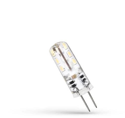 LED G4 COLUMN 12V 1,5W SILICON Teplá bílá SPECTRUM