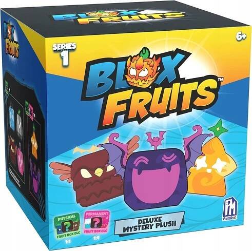 Roblox Plyšák Blox Fruits Plyšák náhodný 20 cm Mystery BOX Kód DLC pro hru
