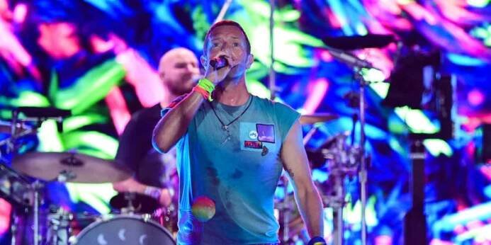 Coldplay na festivalu Glastonbury 2024