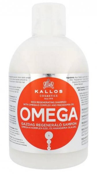 Kallos Cosmetics Omega Šampon pro ženy 1000 ml | ELNINO.CZ
