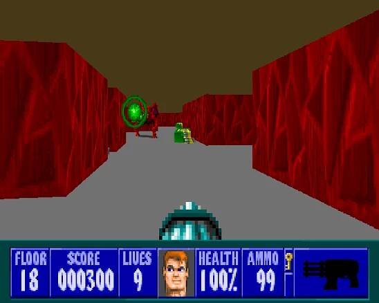 Wolfenstein 3D – Agent Blazkowicz kosí nácky