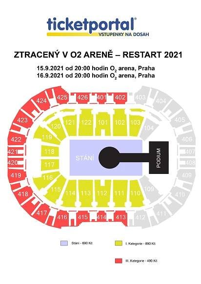 Marek Ztracený – RESTART 2021 – O2 arena