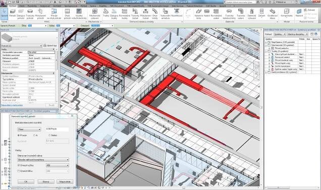 Česká lokalizace TZB aplikace Autodesk Revit MEP 2012