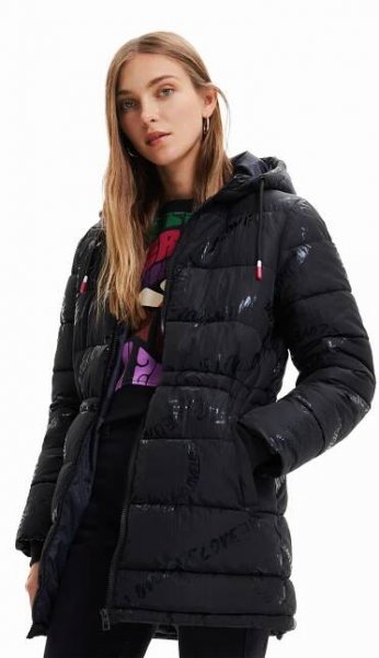 Kabát Desigual Aarhus negro