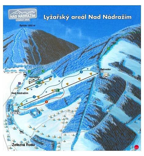Lyžařský areál Nad nádražím foto 2