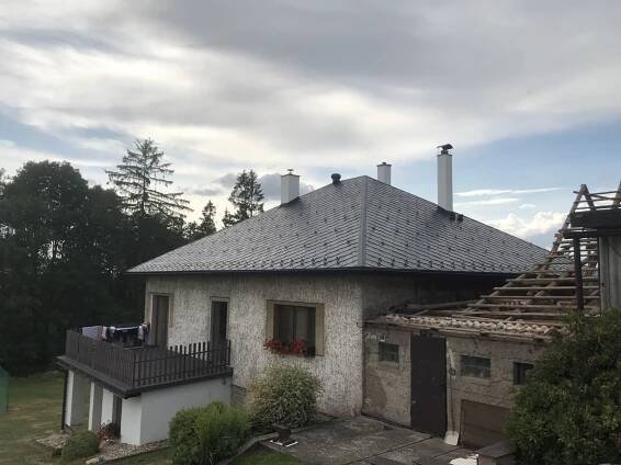 Výměna střešní krytiny Capacco SK2, Rtyně v Podkrkonoší