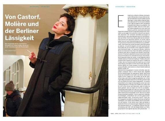 ParisBerlin, March 2015: Jeanne Balibar – Cordula Treml