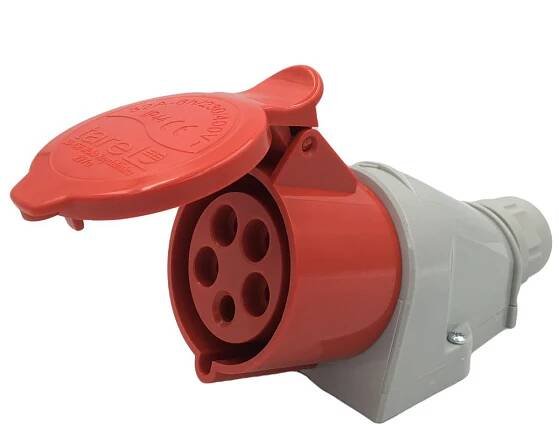 Zásuvka nástěnná 32A/400V/5P IP44 127 TAREL