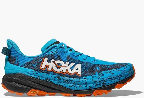 HOKA ONE ONE M Speedgoat 6 1147791-SWRD SKYWARD BLUE / BLACK 43 1/3