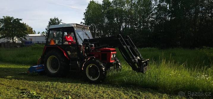 Profesionální mulčování pozemků traktorem záběr 200cm - Havlíčkův Brod