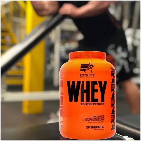 WPC protein 100% Instant Whey Protein 2000 g syrovátkový Borůvka EXTRIFIT Kód výrobce 1000018329#138