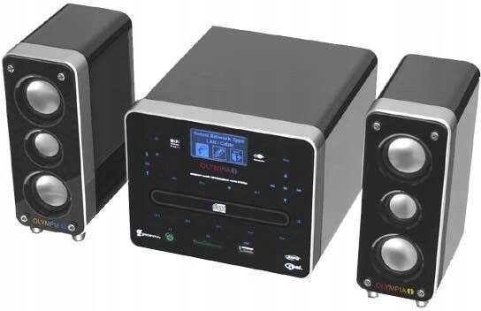 Mini Hi-Fi věž Internetové RÁDIO WLAN Olympia WEB.RADIO 300 CD USB SD