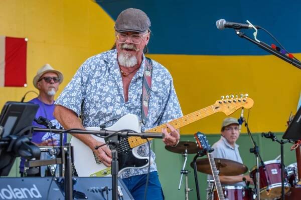 Yard Katz rock Osoyoos Music in the Park | Richard McGuire Photo