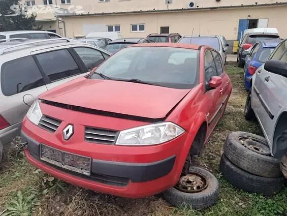 Náhradní díly - Renault Megané II 1.4 16V 60Kw