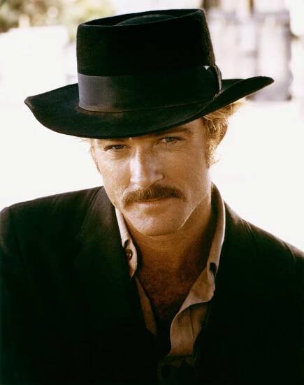 Robert Redford On The Set Of 'Butch Cassidy And The Sundance Kid'