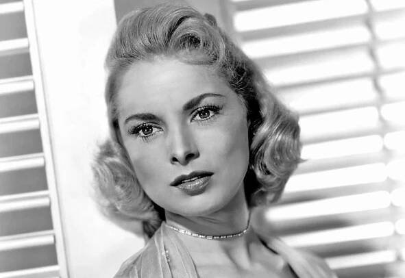 Janet Leigh in shiny dress