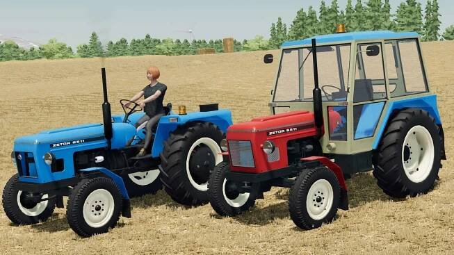 Zetor 6911 v1.0.0.0 FS25 Mod / FS22 mod