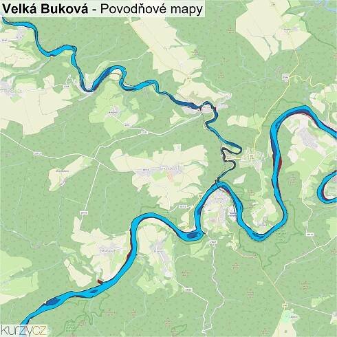Velká Buková - mapy | Kurzy.cz
