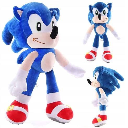PLYŠÁK SONIC 30 CM PLYŠÁK PRO DĚTI PLYŠOVÝ MAZLÍČEK PŘÍTULNÍČEK HRAVÝ DÁREK