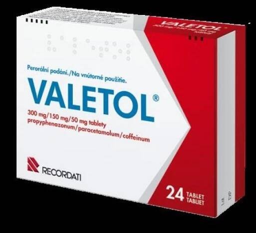 VALETOL POR 300MG/150MG/50MG TBL NOB 24