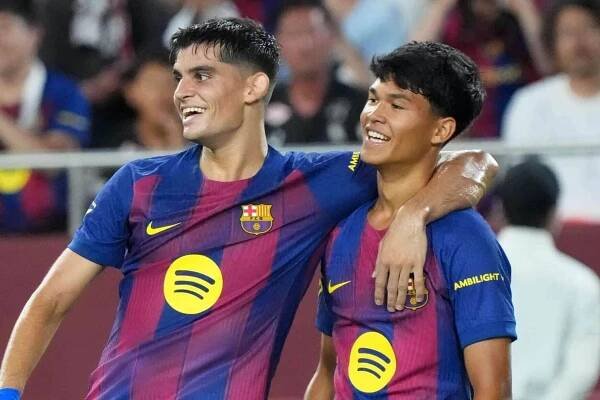 Barcelona have a new La Masia star shining on tour. Introducing... Pedro Fernandez