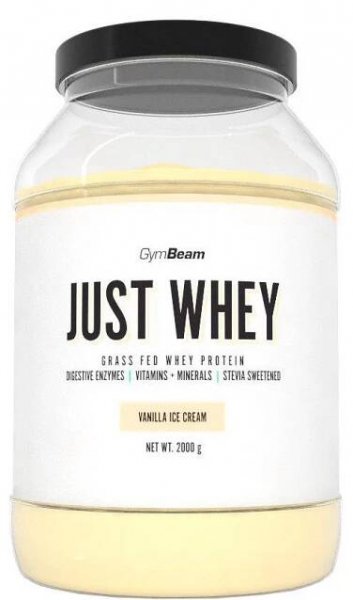 GymBeam Just Whey vanilková zmrzlina 2000 g