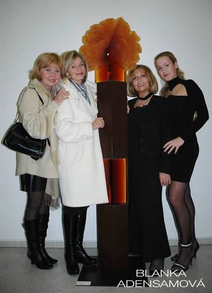 Blanka Adensamová - Fotoalbum z vernisáží pro přátele