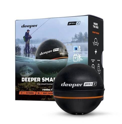 Inteligentní rybí vyhledávač Deeper PRO+2