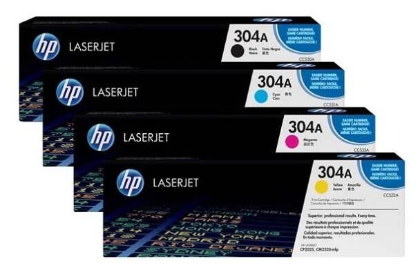 Toner HP CC531A, HP 304A modrý - Cartridge Toner