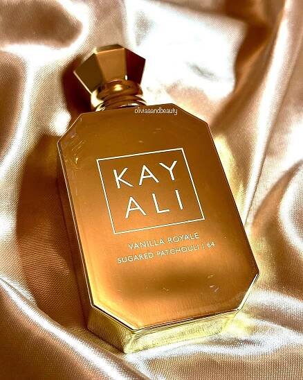Kayali Vanilla Royale Sugared Patchouli | 64 Intense Fragrance Review | Olivia and Beauty 