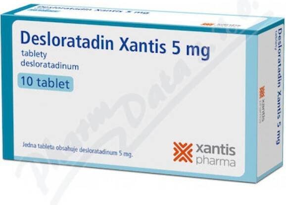 Desloratadin Xantis 5mg 10 tablet