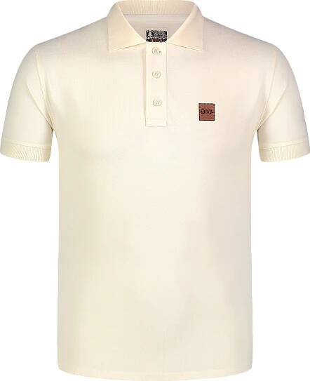 Bílé pánské bavlněné polo tričko GOLF